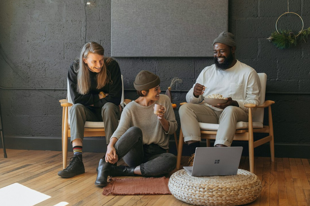 diverse group collaborating